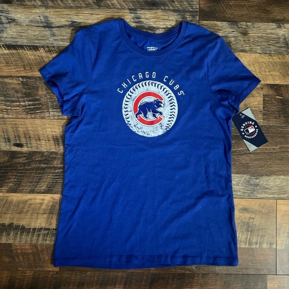 Girls Chicago Cubs T-Shirt Size XL 14/16